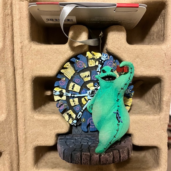 New w/Tag Disney The Nightmare Before Christmas Sketchbook Oogie Boogie Ornament - Picture 1 of 4